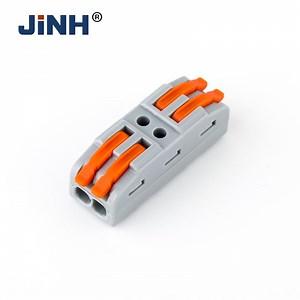 [Hot Item] Mini Fast Wire Cable Connectors Universal Compact Conductor Spring Splicing Wiring Connector Push-in Terminal Block