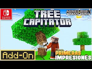 ¡El mejor Addon TreeCapitator para jugadores de Minecraft Bedrock Survival!