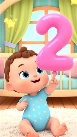 Learn Number 2 | Baby Counting Video 🎈