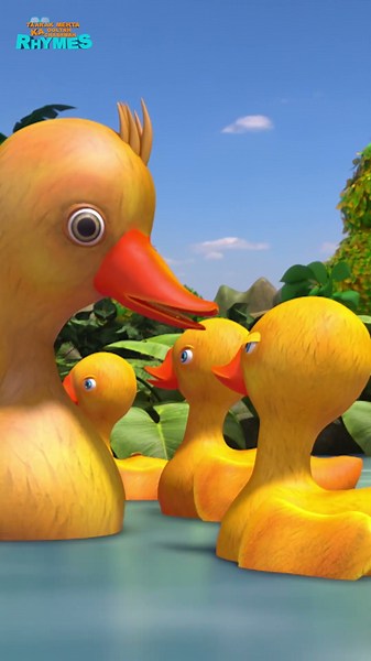 Five Little Ducks | English Nursery Rhymes | TMKOC English Rhymes