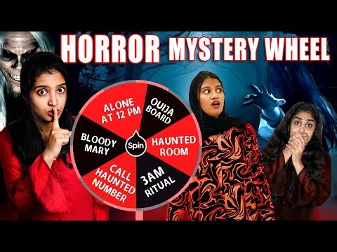 HORROR MYSTERY WHEEL DARE CHALLENGE AT MIDNIGHT 😨 | പാതിരാത്രി പ്രേതത്തിനെ തപ്പി ഇറങ്ങി | PULLOTHI