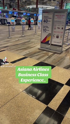 Asiana Airlines Business Class Experience: Check-In & Lounge