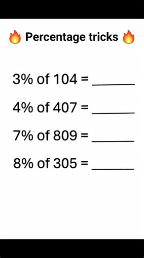 Amit sir on Instagram: "Percentage tricks #percentage #percentagetricks #fractions #addition #maths #mathstricks #mathsclass #tricks #mathsreels @mathswalaamitsir"