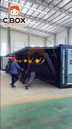 Installation Of Expandable Container House