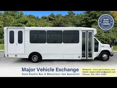 2015 Ford E-450 Wheelchair Accessible Shuttle Bus w/ only 26K Miles AVAILABLE @ WWW.GETANYBUS.COM !