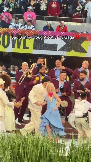 LADY GAGA SIGHTING #badbunny #nfl #superbowl #nfl | lady gaga super bowl