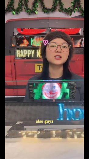 Flexible Programmable LED Display for Holiday Decor