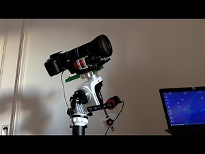 AZ-GTi Equatorial Mode. Polar Alignment by PoleMaster and AutoGuide by PHD2.