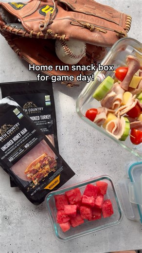 Batter up! There's a high protein player stepping up to plate ⚾️ Our flavor-packed, certified humane and organic deli meats make for a snack that will knock post-practice cravings out of the park. | North Country Smokehouse