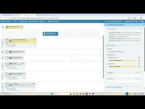 Drag and Drop Flow Blocks with Experlogix Document Automation