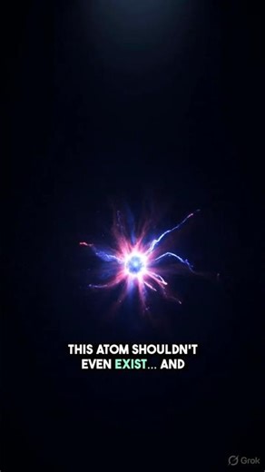 This Atom Shouldn’t Exist… But It Just Broke Physics