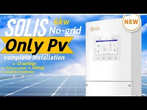 Solis 6kW Inverter Full Installation | No Battery No Grid | Complete Load Test & Settings Explained
