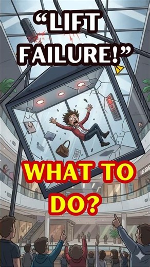 Elevator | Lift | Failure #lift #elevator #liftsafety #safetytips #lifesavingtips #stayalert