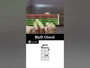 How To Play The Bb/D Chord On Guitar - Guvna Guitars