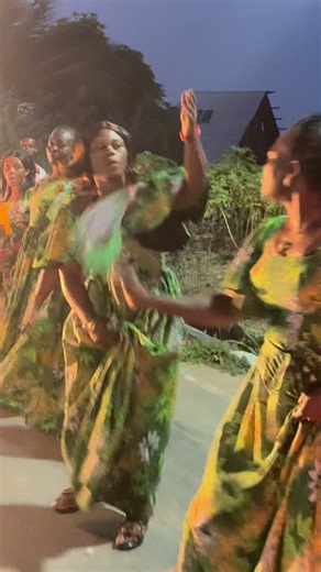 The women in Yakurr were on the streets to Welcome Honourable Oden Ewa At his Residence as he Rounds up his Central Youth tour In Yakurr LGA. | James Eku