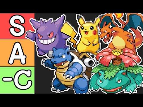 จัดอันดับโปเกมอนน่าใช้ในเกม Fire Red & Leaf Green