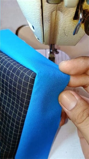 Easy Way to Sew Corners #shorts #sewing #diy