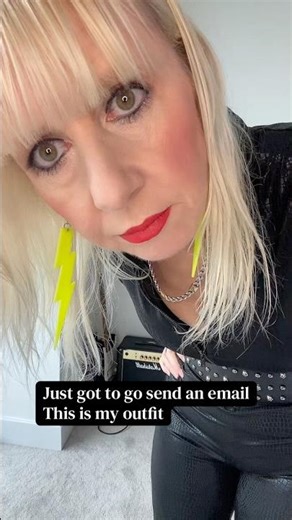 Send an email outfit. #rockoutfit