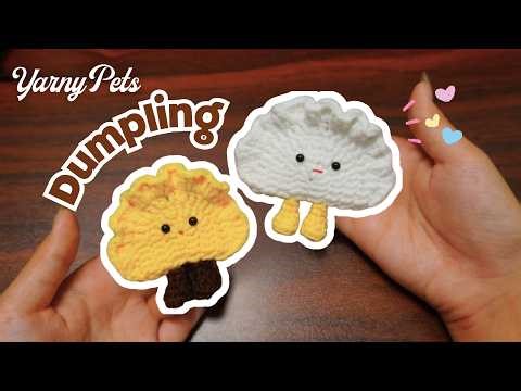 How to Crochet Dumpling Doll for Beginners Step by Step #YarnyPets