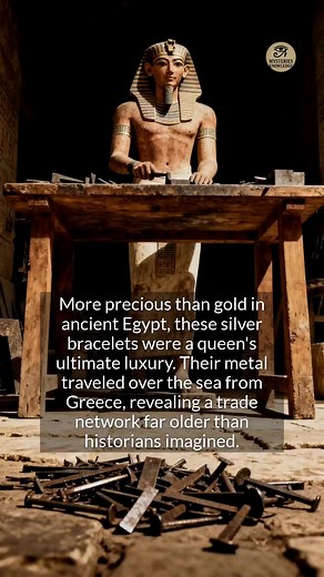 26K views · 416 reactions | These ancient silver bracelets rewrite the history of trade. | Mysteries Knowledge | Facebook