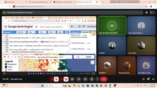 Urban Sprawl Mapping: How to prepare Urban Expansion Mapping using Google Earth Engine #googleearthengine #GIS #GeoAI | StudyHacks-Institute of GIS and Remote Sensing