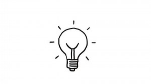 Animated Hand Drawn Light Bulb Gif Stock Footage Video (100% Royalty-free) 1097280317 | Shutterstock