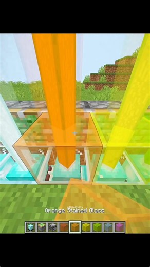 Minecraft Rainbow Beacon Machine Moment