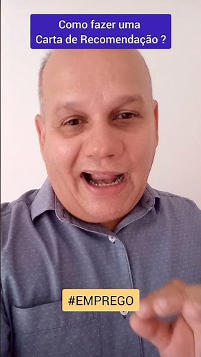 Como fazer uma CARTA DE RECOMENDAÇÃO?