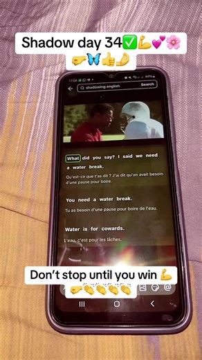 Shadowing English Practice: Empower Strong Women