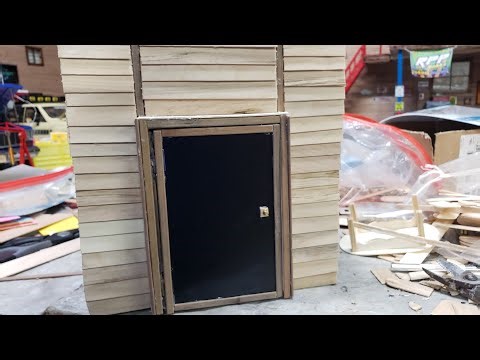 Scale Garage Bathroom/Cheap idea's