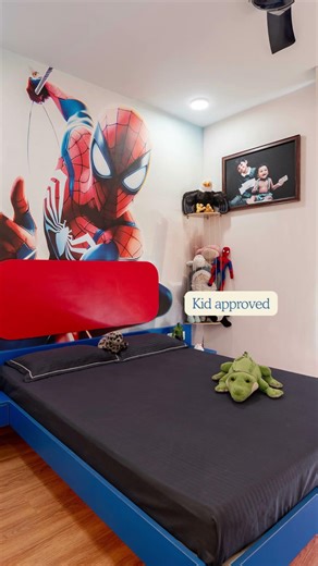 🕷️ Spider-Theme Kids’ Bedroom | Assetz Marq