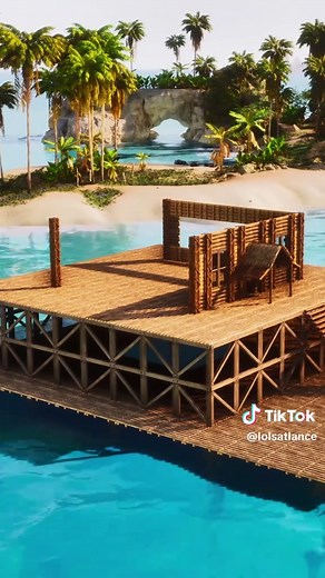 All-in-One Ocean Starter Base for ARK Genesis! 🌊 FULL tutorial on my YouTube Channel: LolsAtLance ❤️ #arksurvivalascended #ark #arksurvivalevolved #fyp #gaming