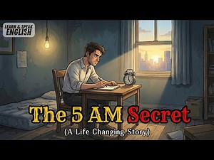 The Power of 5 AM | How Waking Up Early Changed a Poor Man's Destiny Forever