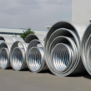[Hot Item] Large Diameter Assembled Bridge Tunnel Metal Steel Corrugated Galvanized Pipe Culvert