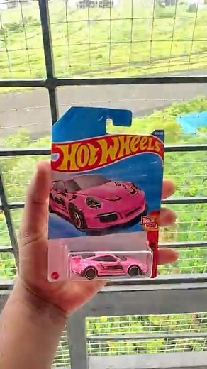 Hot Wheels Porsche 911 GT3 RS Showcase | Rare Pink 2025 Edition #shorts #hotwheels #porche