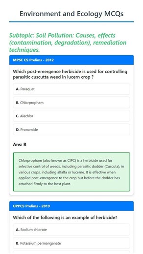 Soil Pollution: Causes, effects contamination, degradation, remediation techniques.