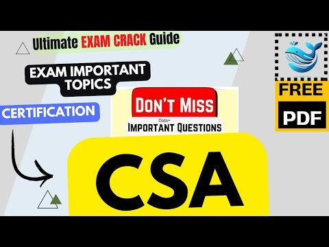 ServiceNow : CSA | Exam tips | Important Topics | Updated Course 2025 | Free PDF