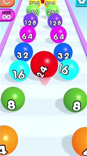 2048 Ball Game Merge Number 🏃🏃Insane Combo in Merge 2048🏆