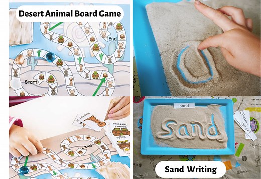 24 Preschool Desert Activities: Games, Art Projects, And Treats - Teaching Expertise