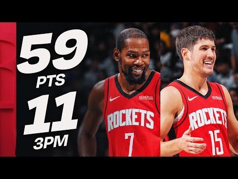 Kevin Durant (31 PTS) & Reed Sheppard (28 PTS) BALLED OUT vs Nuggets | December 20, 2025