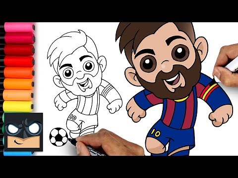 How To Draw Lionel Messi
