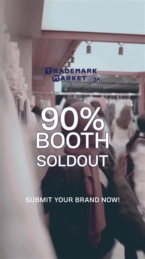 Trademark Market Official on Instagram: "90% BOOTH SOLD OUT FOR TRADEMARK MARKET BANDUNG!! Brands, ayok cepetan submit pendaftaran untuk jadi salah satu tenant untuk event Trademark Market Bandung di bulan Maret ini! Jastipers dan semuanya udah pada nungguuuu 😋 🗓️Week 1: 5-8 March 🗓️Week 2: 12-15 March 📍 Trans Convention Centre Submit now thru the link in our bio! 🔗"