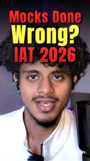 IAT 2026 Mock Test Reality Check! 🚀