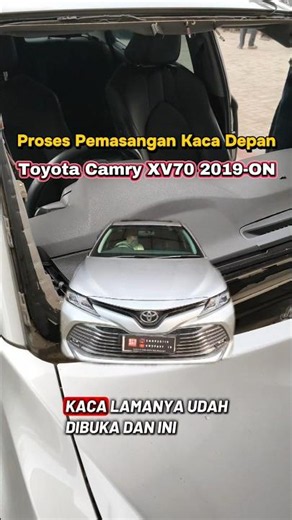 NO NEED TO WAIT FOR MONTHS?! Fast & Complete Toyota Camry XV70 2019-UP Windshield Replacement at ...