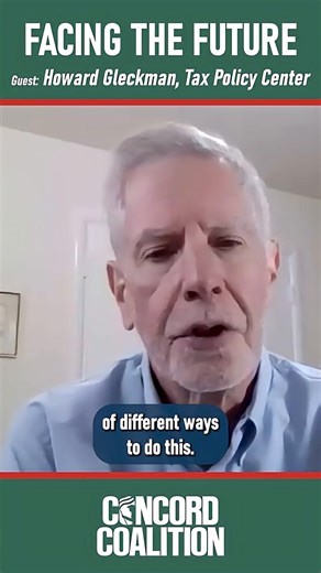 Consumption taxes on the horizon? Over the next few decades, the U.S. may implement a consumption tax on spending, as explained by Howard Gleckman of Urban-Brookings Tax Policy Center in this week’s episode of Facing the Future. This could be carried out through a cash flow tax on American businesses, a value-added tax (common in European countries), or, the most problematic alternative, through tariffs. Listen to the full episode now: https://www.concordcoalition.org/facing-the-future/whats-nex