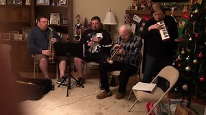 It’s not Christmas without this gem. My dad was recovering from a heart attack but he still joined in. | Toni Naples