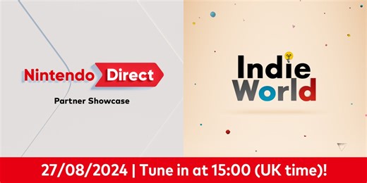 Indie World & Nintendo Direct: Partner Showcase – 27/08/2024