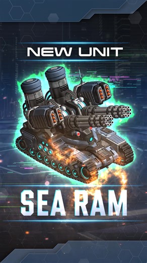 43K views · 208 reactions | Stop air raids in their tracks. The new Legendary Sea Ram, that can be placed in Base Defense Platoons, is available now in Sector Breach! | War Commander | Facebook