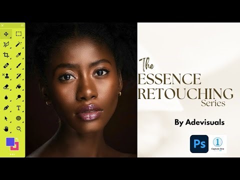 How to Retouch Portraits Professionally | The Essence Retouching Series by Adevisuals