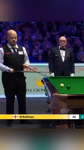 Luca Brecel's rest shot WOWED Alexandra Palace in 2023. | WST